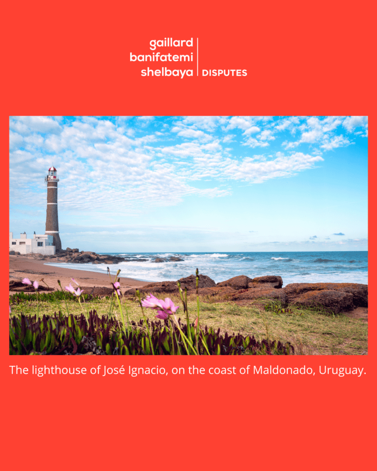 Gaillard Banifatemi Shelbaya Disputes advises Uruguay before the